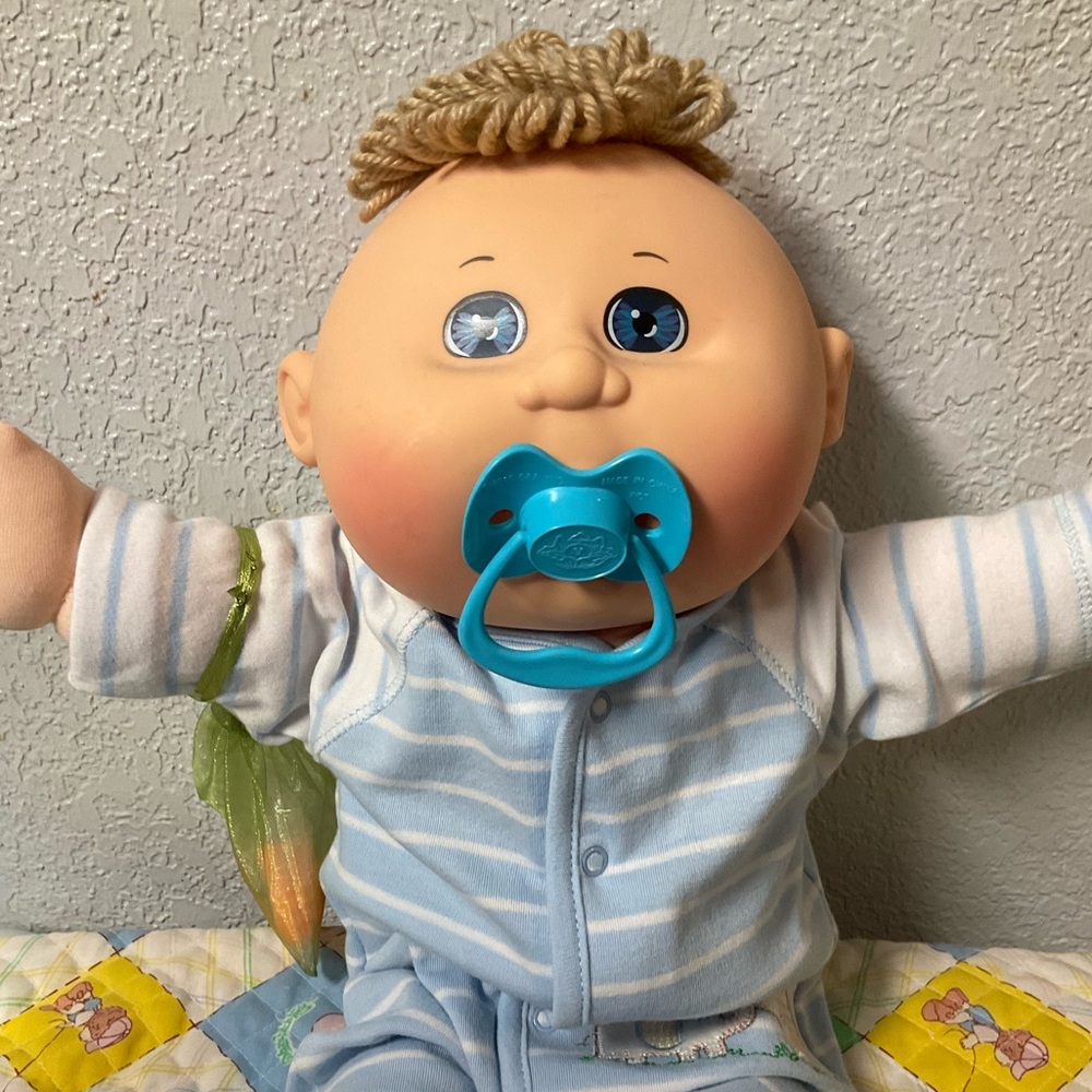 Cabbage Patch Kids BabyLand Exclusive-01B Little Boy Blue Eyes WCT 2015